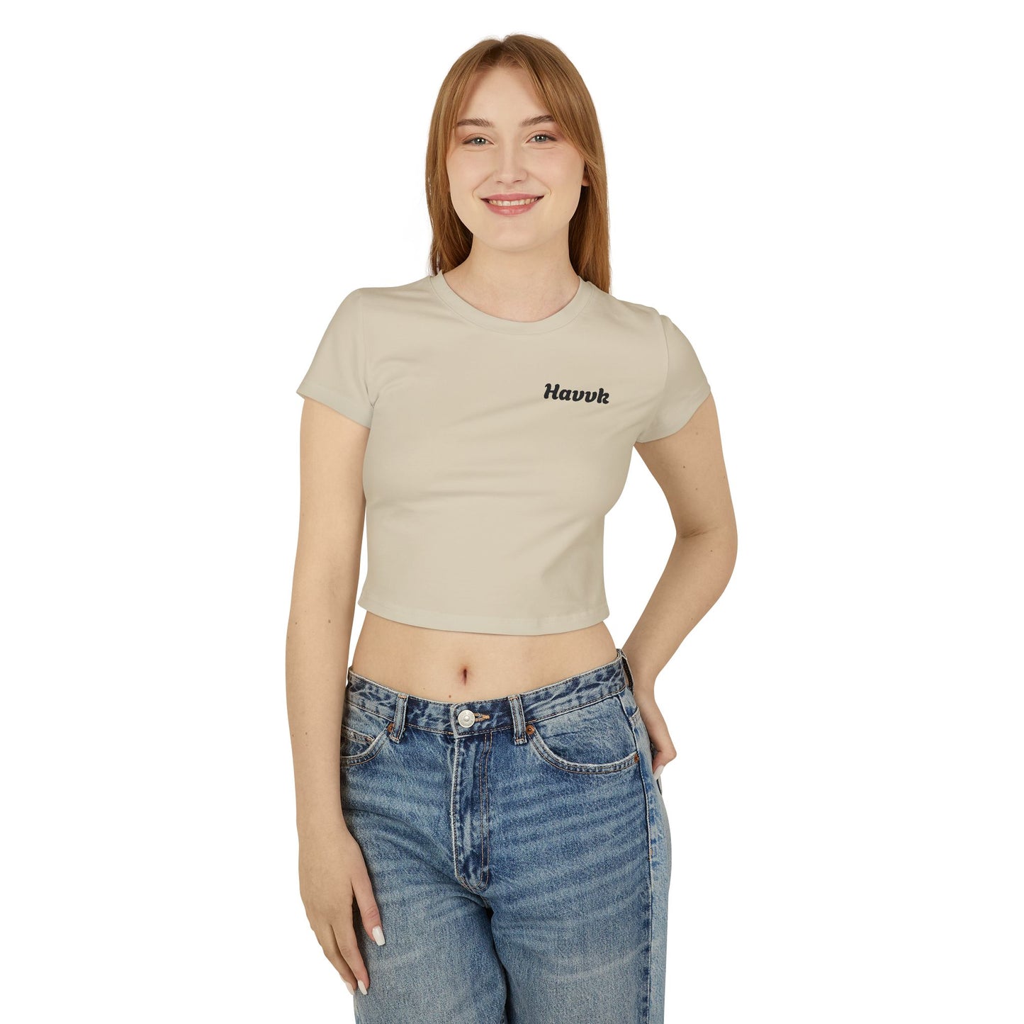 Women's Baby Tee - Fitness Done with Precision - Casual & Trendy Workout Top