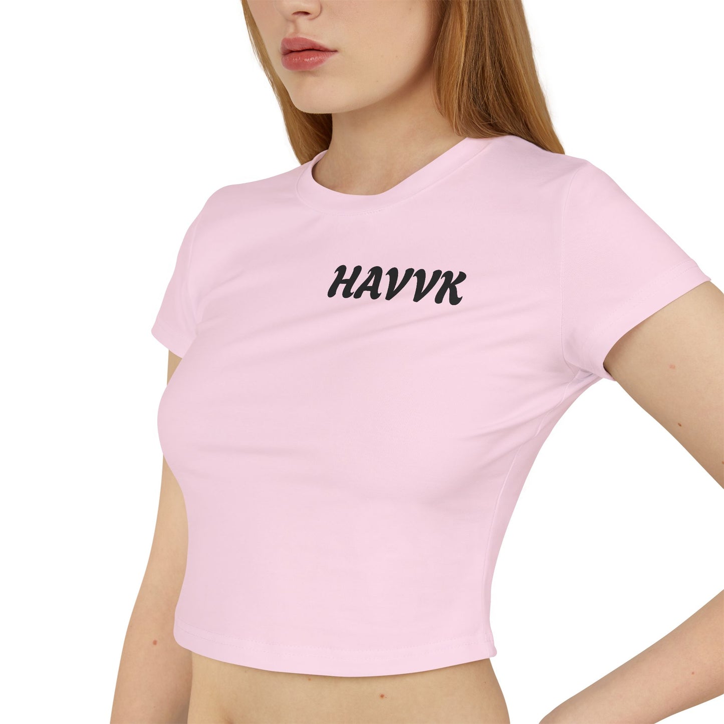 Crop Tee, Form Fitting Women's Baby Tee