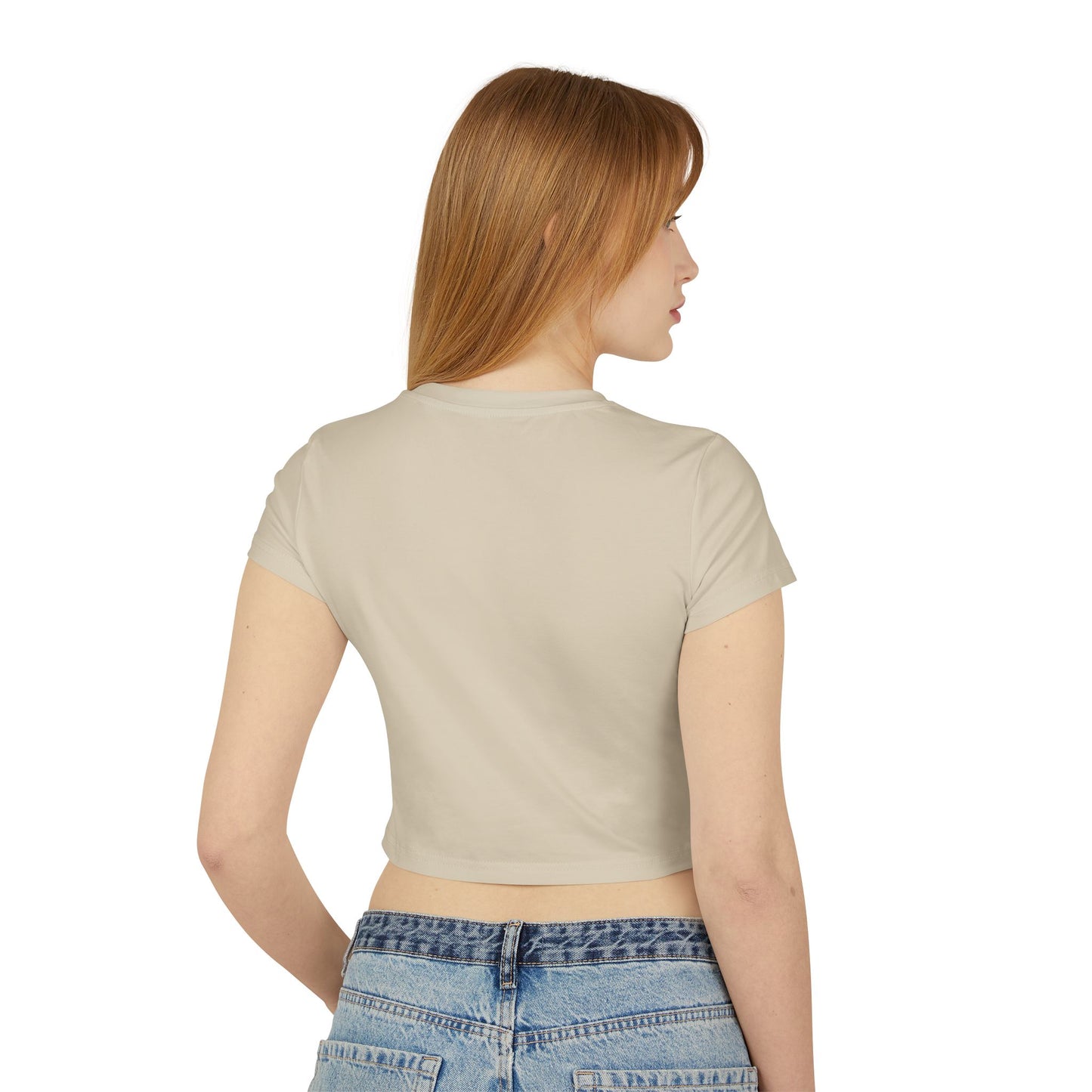 Crop Tee, Form Fitting Women's Baby Tee
