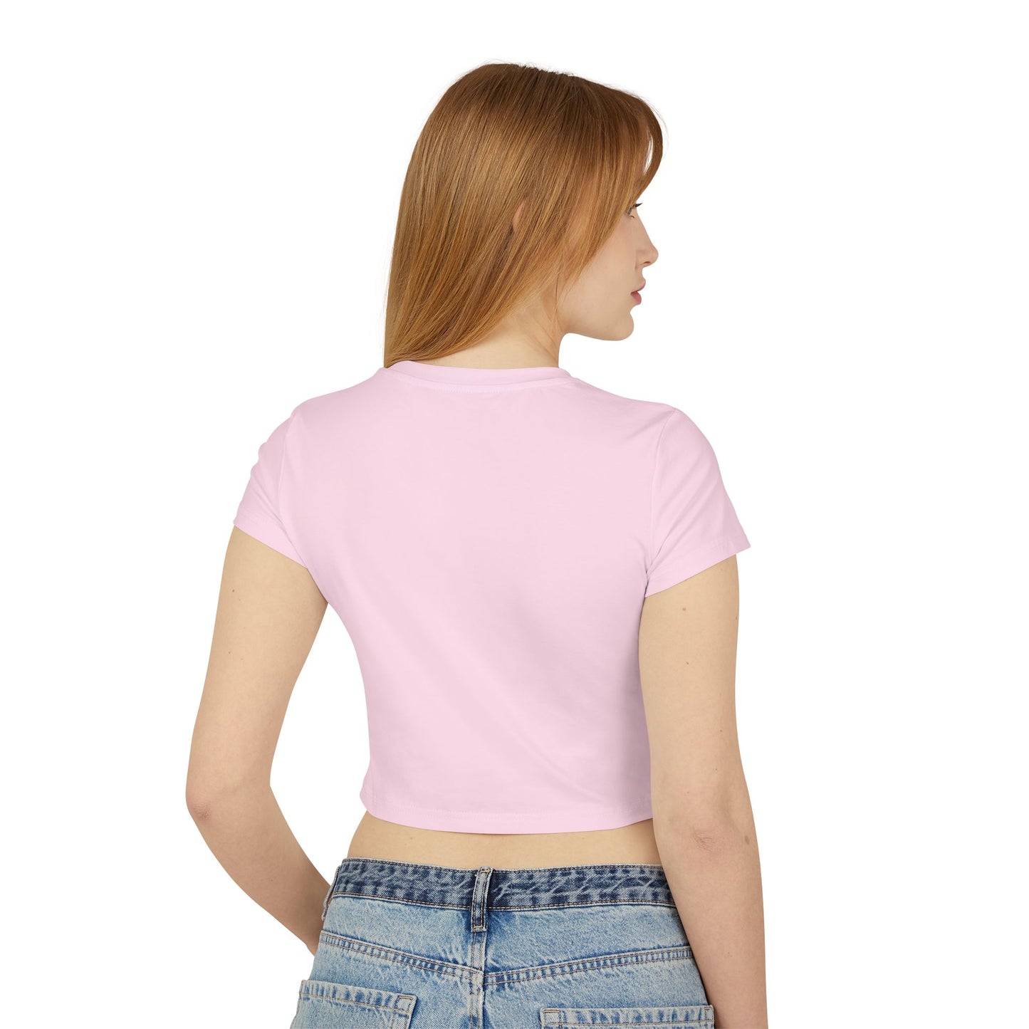 Crop Tee, Form Fitting Women's Baby Tee