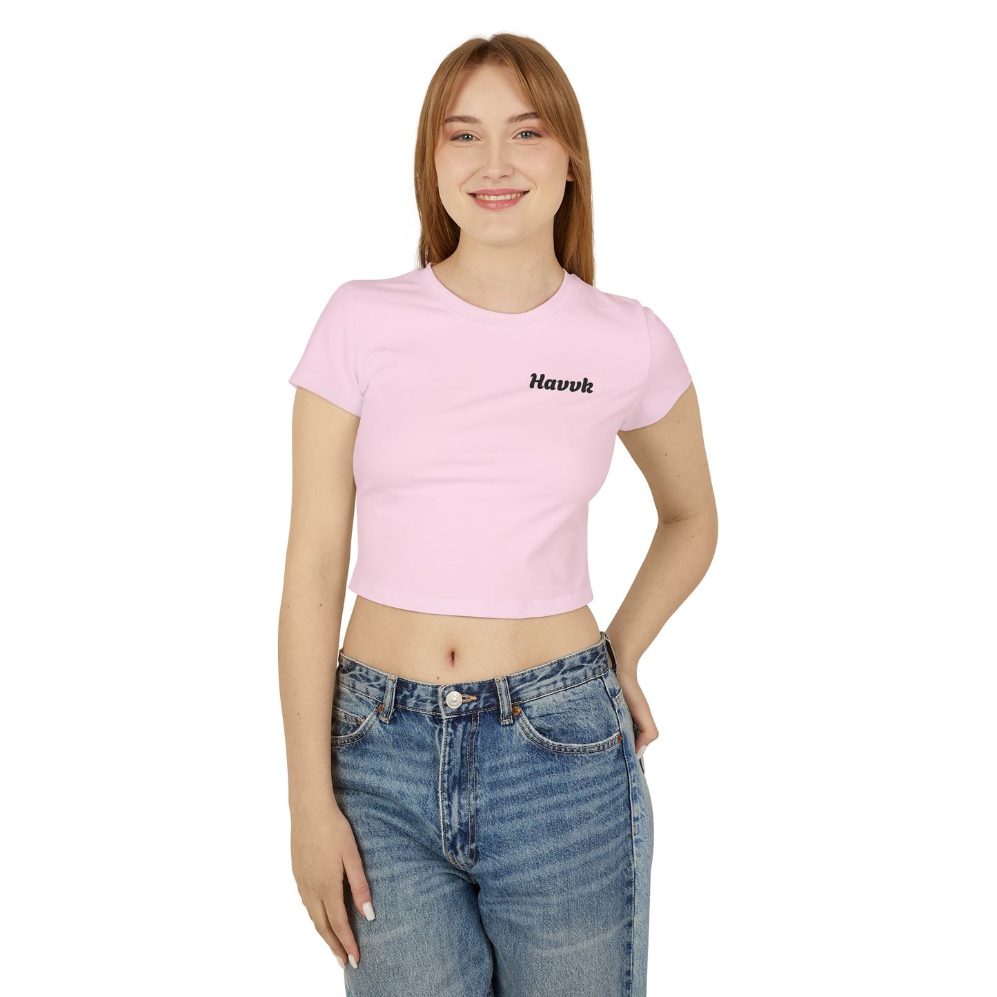 Women's Baby Tee - Fitness Done with Precision - Casual & Trendy Workout Top