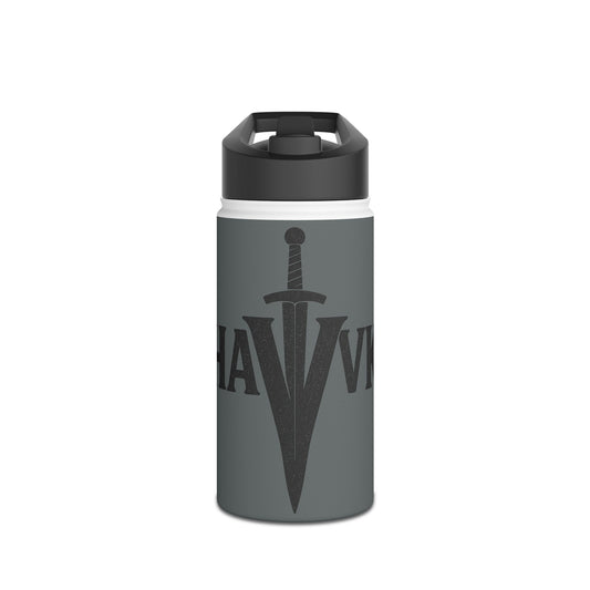 Adventure Ready Stainless Steel Water Bottle - Motivational Sword Design