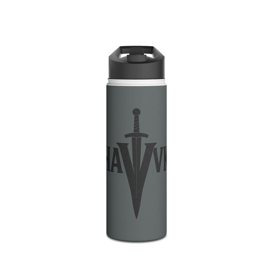 Adventure Ready Stainless Steel Water Bottle - Motivational Sword Design